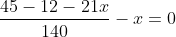 equation